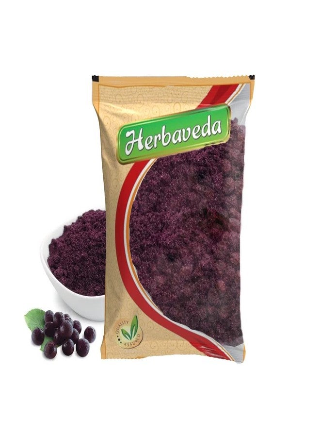 Herbaveda- Elderberry Powder 100g | Rich In Fibre | Herbal
